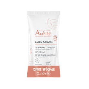 Avène Cold Cream Hand Cream DUO, 2 x 50 ml (Udløb: 12/2026)